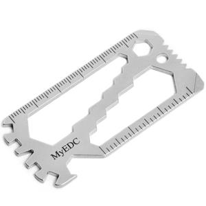 MyEDC Sleutelhanger Keychain 24 in 1 - Multitool gadget met 24 functies - Survival Gadget