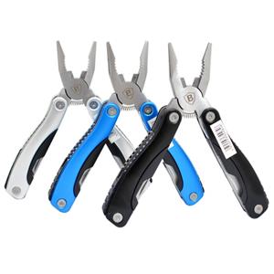 Geeek XL Camping en Outdoor Multitool - RVS - 9 opties