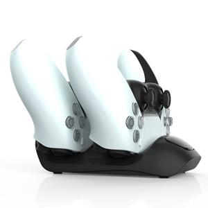 Geeek Dual Fast Charging Dock voor PS5 DualSense Controllers Laadstation