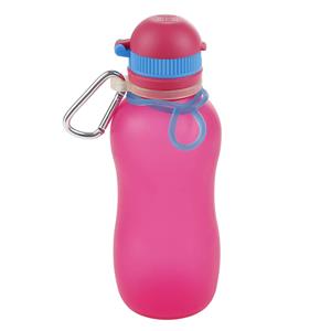 Zielonka Viv Bottle 3.0 - Opvouwbare Siliconen Fles / Bidon - Waterfles Roze 1000ml