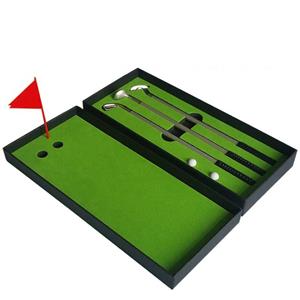 Geeek Mini Golf Spel Desktop Putter Pennenset Golf Training