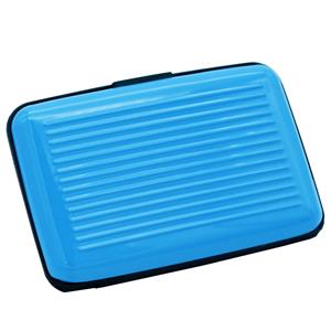 Geeek Aluminium Portemonnee Creditcardhouder Pasjeshouder RFID Block Blauw