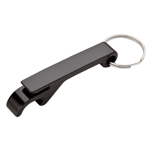 DrankKoning Bieropener Sleutelhanger - Flesopener - Zwart
