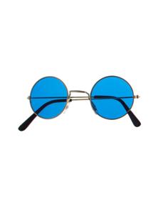 Leuke John Lennon bril met blauwe glazen