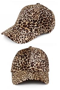 Baseballcap panter print