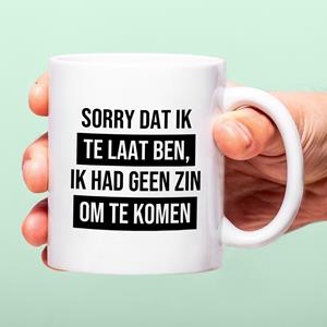 Nutcrackers Mok Sorry Dat Ik Te Laat Ben