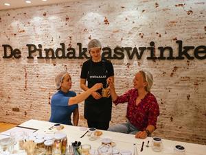 Nature's Gift Workshop pindakaas maken