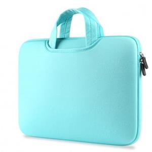 Geeek Airbag MacBook 2-in-1 sleeve / tas voor Macbook 12 inch / Macbook Air 11 inch Mint