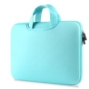 Geeek Airbag MacBook 2-in-1 sleeve / tas voor Macbook  Pro 15 inch - Mint