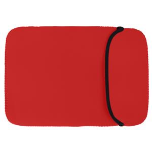 Geeek 13 Inch Macbook Laptop Chromebook Neopreen sleeve case Rood