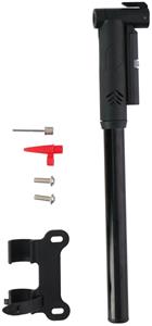 dunlop Mini Fahrradpumpe mit Druckanzeige inkl. Adapter und Befestigung