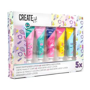 Create It! Handcrème en bodylotion Poptastic meisjes 5-delig