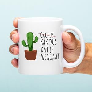 Nutcrackers Mok Cactus Dat Je Weggaat