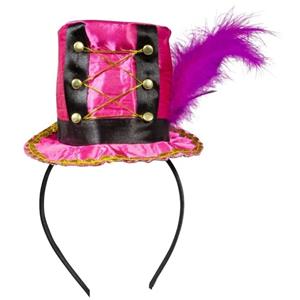 Tiara met Roze Circus Hoedje