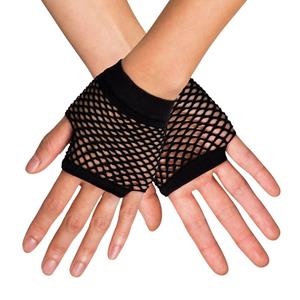 Korte Zwarte Handschoenen