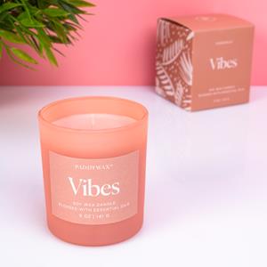 Paddywax Wellness Geurkaars - Vibes (roze)