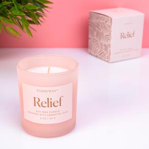 Paddywax Wellness Geurkaars - Relief (ivoor)