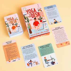 Gift Republic Yoga Aan Je Bureau Kaarten