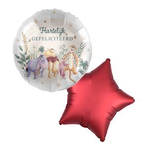 Ballonnen Duo - Gefeliciteerd - Winnie the Pooh