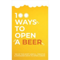 Gift Republic 100 Ways To Open A Beer Kaarten