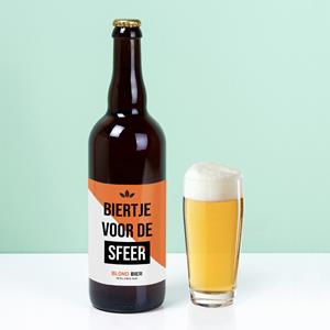 Ditverzinjeniet Bierfles Biertje Voor De Sfeer (750 Ml)