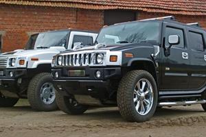 Hummer H2 rijden