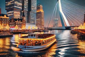 Belevenissen.nl Vaar door Rotterdam... met heerlijk eten!