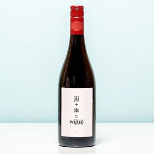 Nutcrackers Wijnfles Jij Ik Wij(n) - Rood (Merlot)