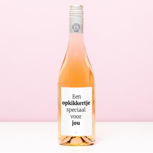 Nutcrackers Wijnfles Een Opkikkertje Speciaal Voor Jou - Rosé (Blush Rosé)