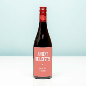 Nutcrackers Wijnfles Jij Bent De Liefste - Rood (Merlot)