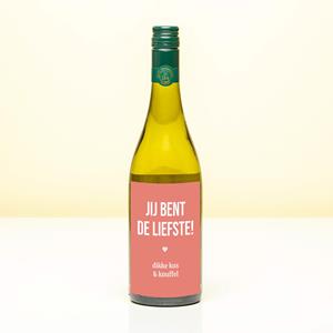 Nutcrackers Wijnfles Jij Bent De Liefste - Wit (Sauvignon Blanc)