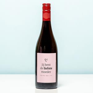 Nutcrackers Wijnfles De Liefste Moeder - Rood (Merlot)