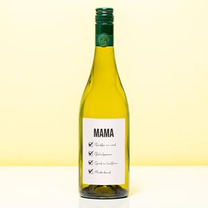 Nutcrackers Wijnfles Mama Checklist - Wit (Sauvignon Blanc)