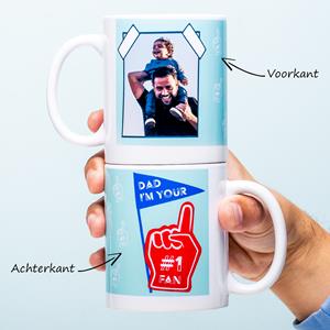 Ditverzinjeniet Gepersonaliseerde Fotomok #1 Fan