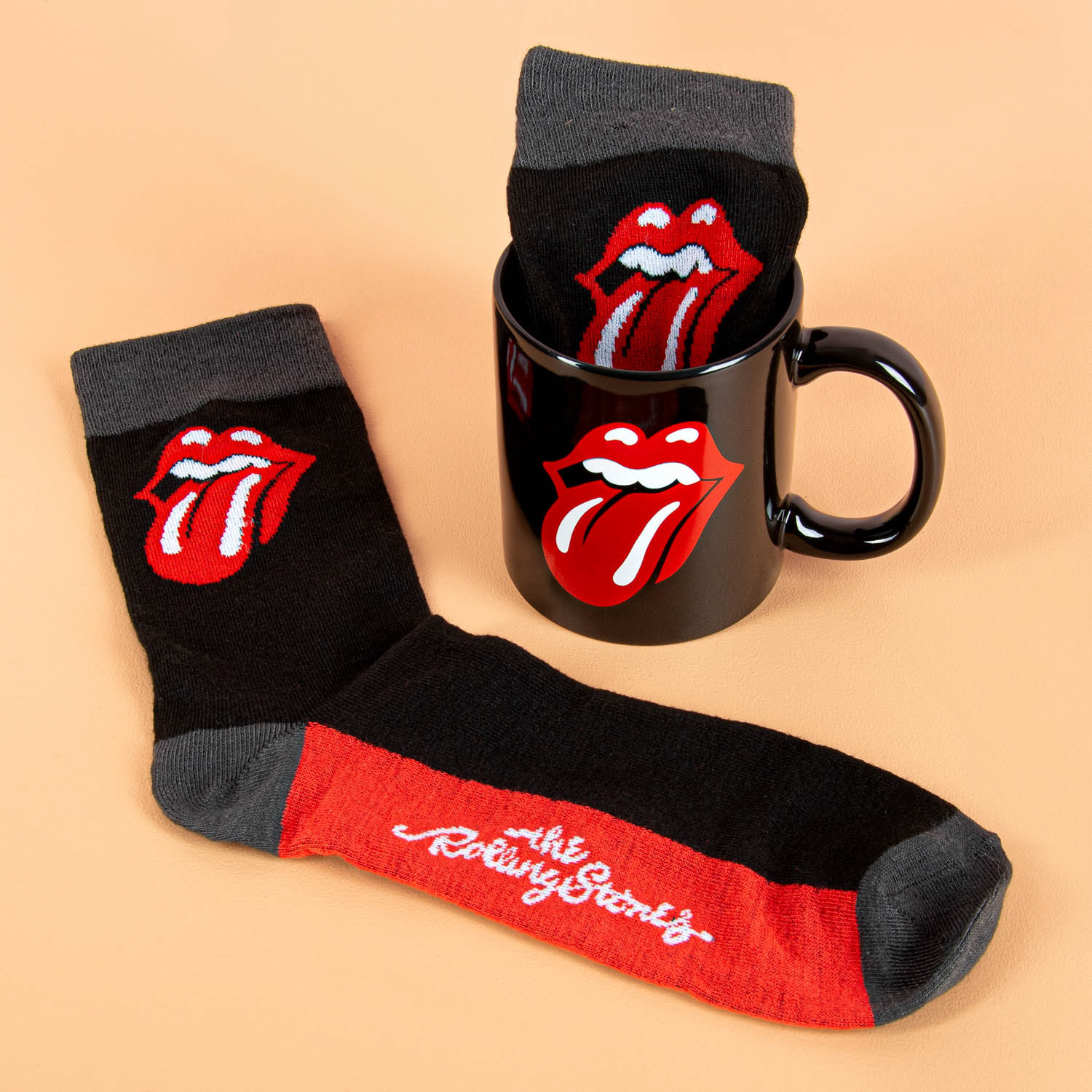 OOTB The Rolling Stones Mok En Sokken Cadeauset