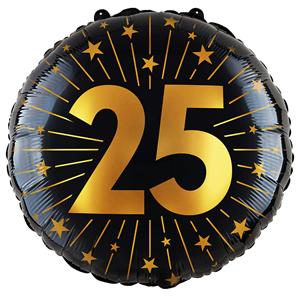 DeBallonnensite 25e verjaardag ballon