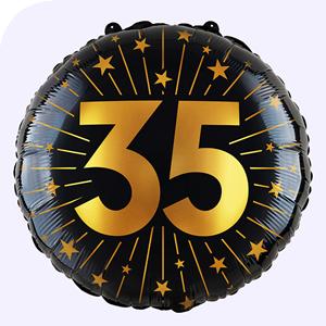 DeBallonnensite 35e verjaardag ballon