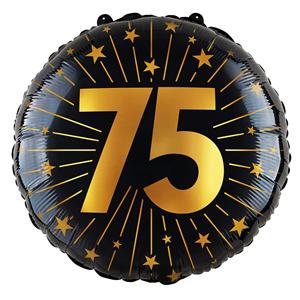 DeBallonnensite 75e verjaardag ballon