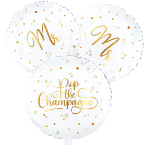 Ballon toefje Mr and Mr