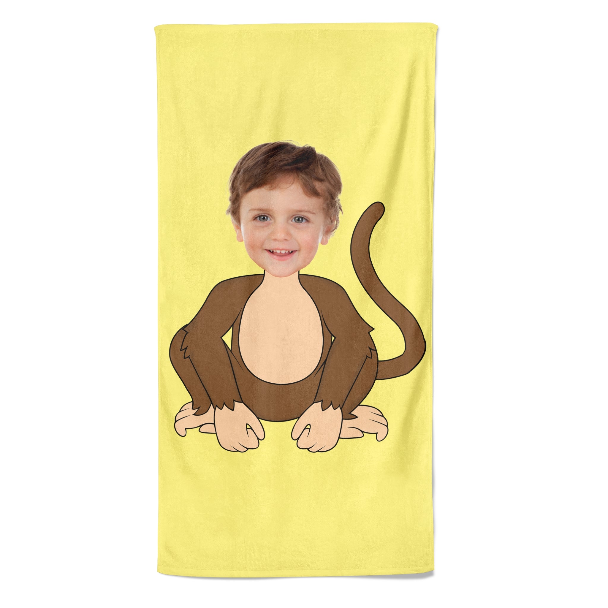 Pillowbuddies Cartoon Handdoek Monkey - Pillow Buddies