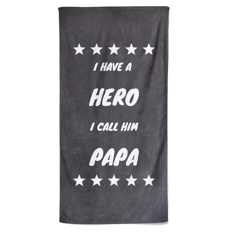 Pillowbuddies Vaderdag Handdoek - Hero - Pillow Buddies