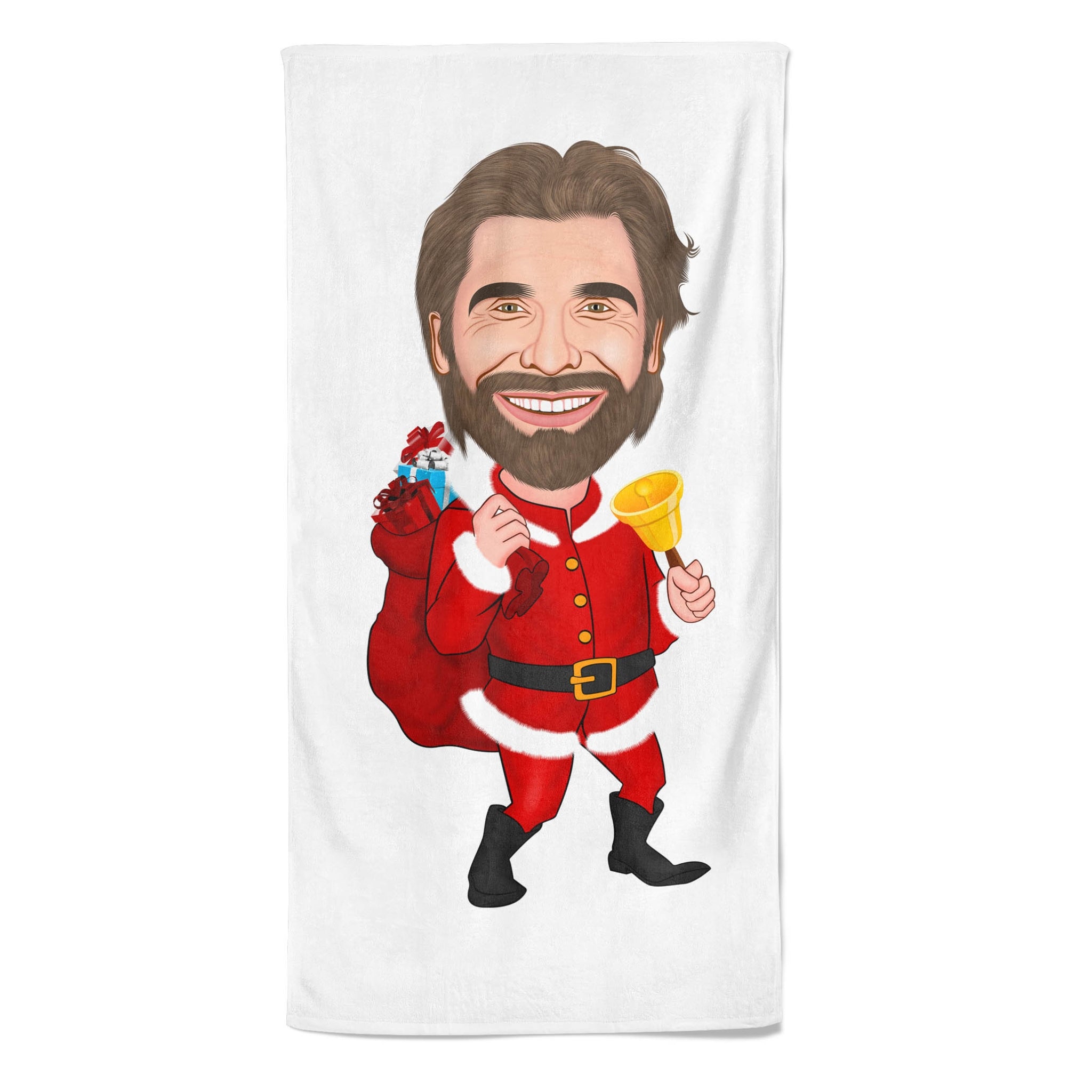 Pillowbuddies Cartoon Handdoek Santa Claus - Pillow Buddies