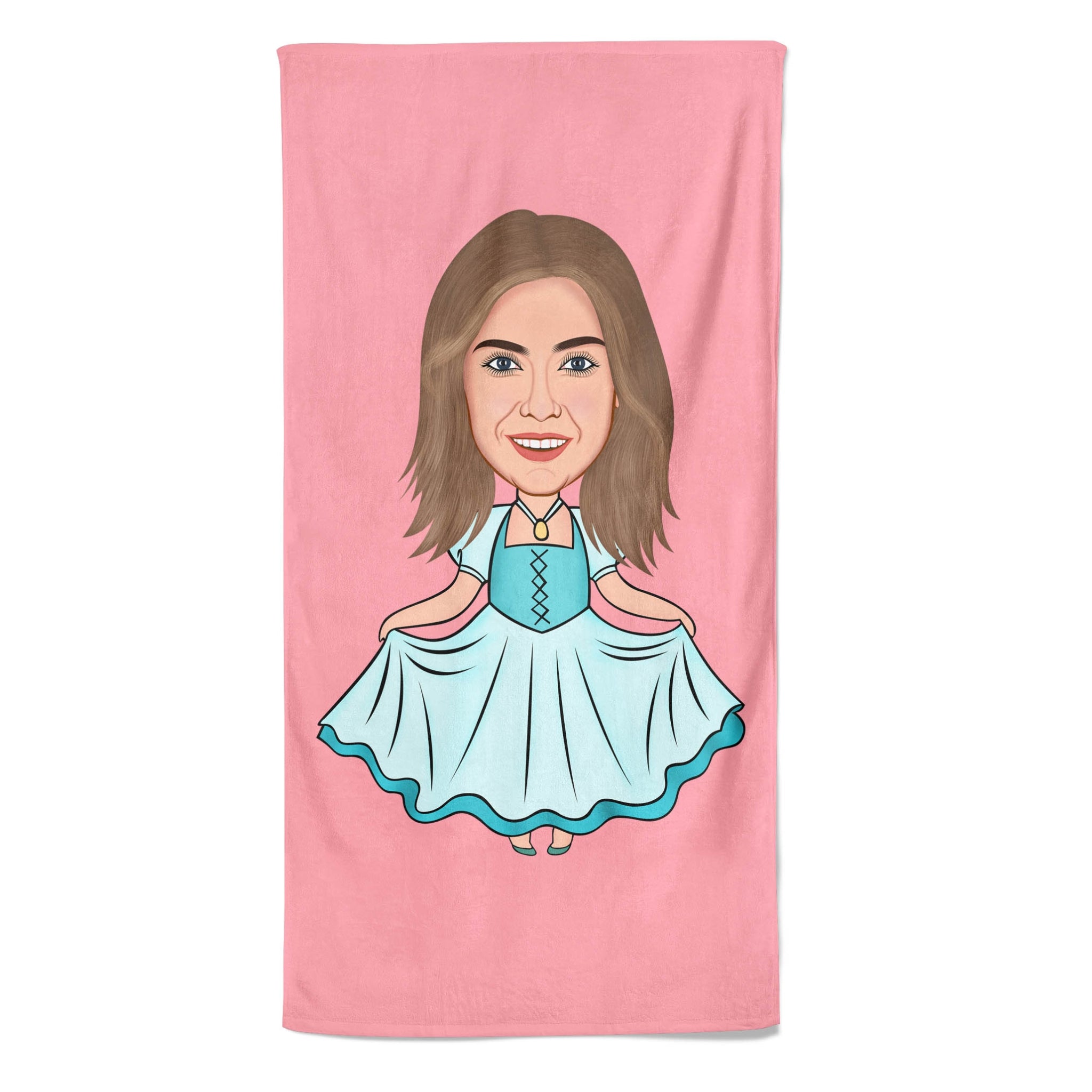 Pillowbuddies Cartoon Handdoek Princess - Pillow Buddies