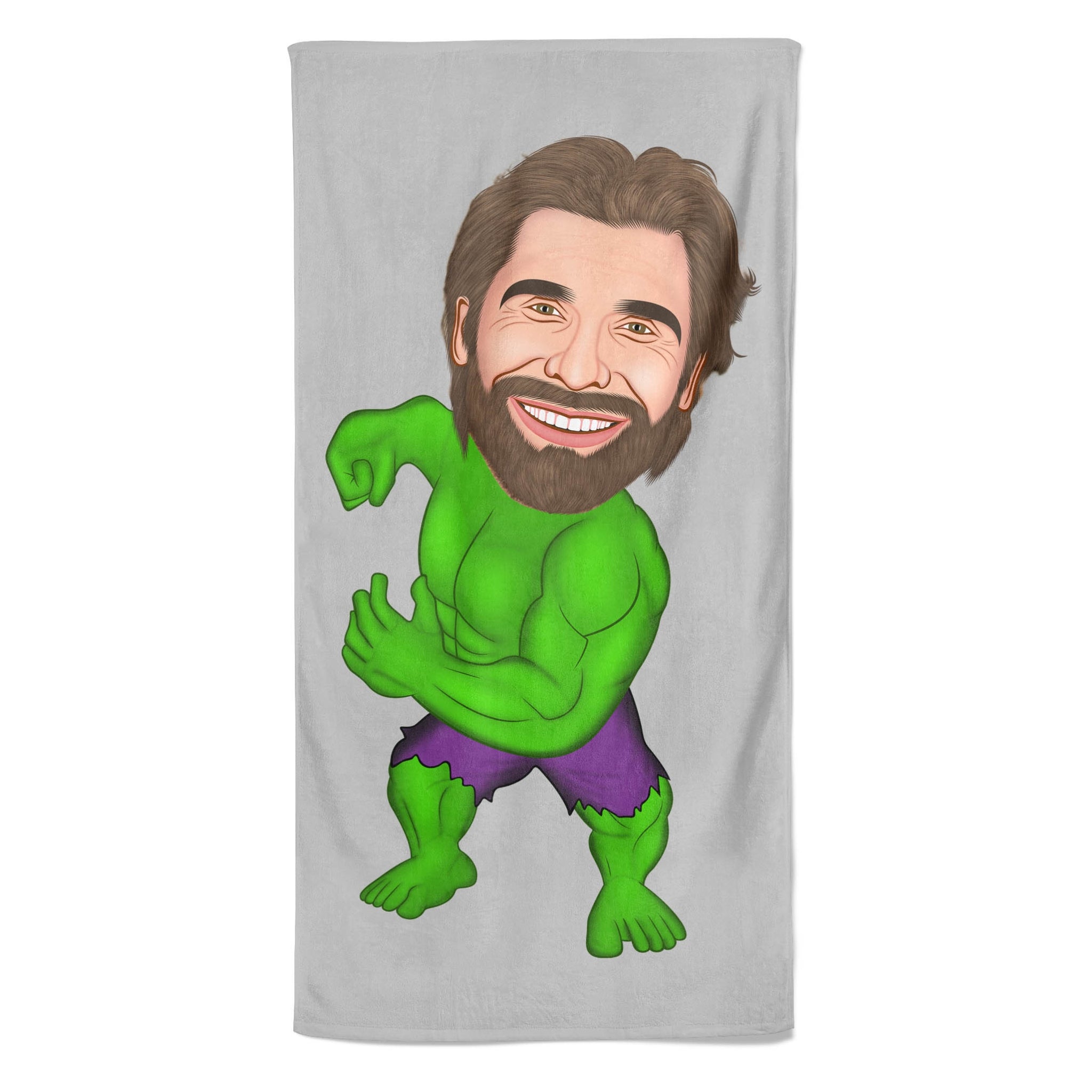 Pillowbuddies Cartoon Handdoek Hulk - Pillow Buddies