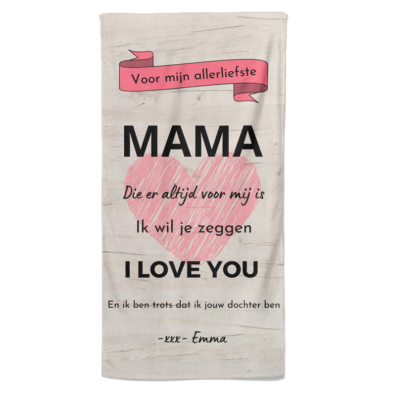 Pillowbuddies Moederdag Handdoek 4 - Pillow Buddies
