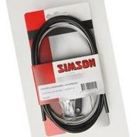 Simson versnellingskabel set Sram/Sachs 1700/2150 mm zw/zi