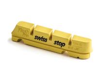 SwissStop Flash Pro Bremsbeläge (Nur Beläge) - Gelb King  - 2x Pairs - Carbon Rim