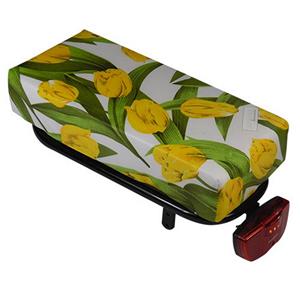 Hooodie Bagagedragerkussen BIG Cushie Tulips Yellow
