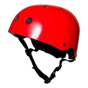 Kiddimoto Metallic Red kinderhelm