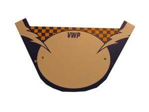 Vwp BMX Stuurbord Nummerplaat